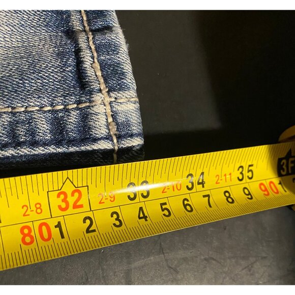 Miss Me Jeans Womens 28 33" Blue Boot Cut Denim Pants JW5416B - Picture 7 of 8